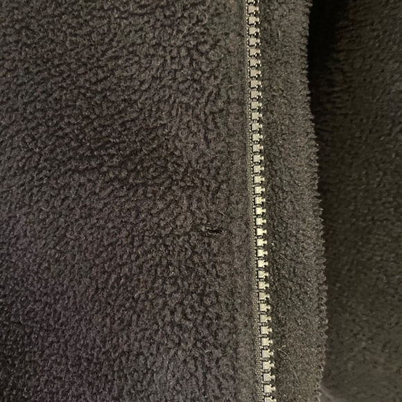 THE NORTH FACE Fleece Jacket Mens L Denali Polartec Fleece Full Zip Black - Picture 7 of 13